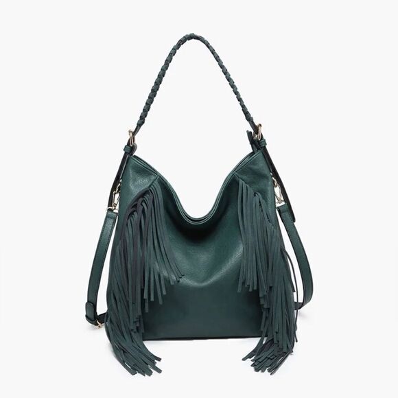 JEN & CO Sav Distressed Hobo Bag NWT - Picture 4 of 10